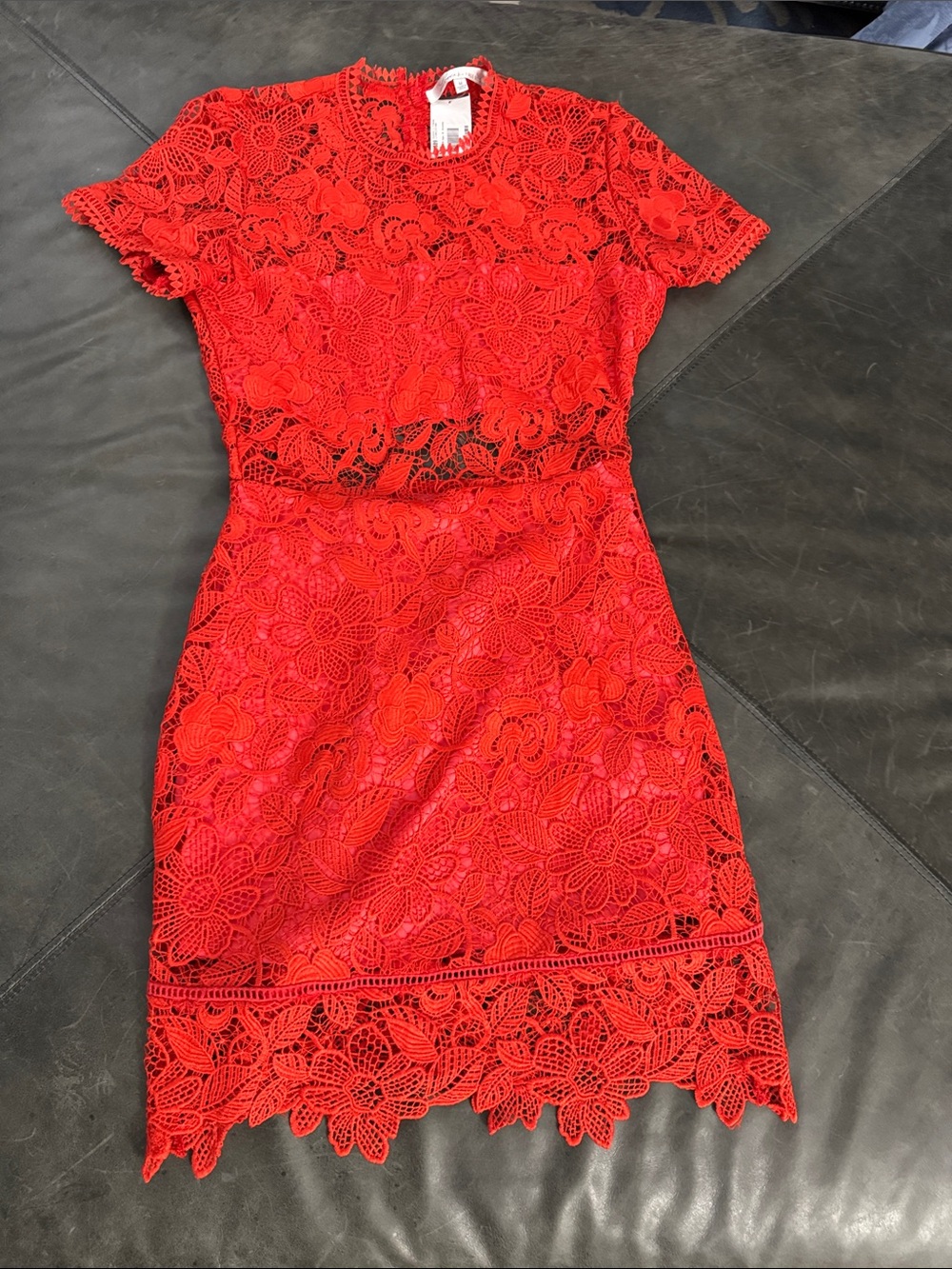 Lovers & Friends Red Lace Sheath